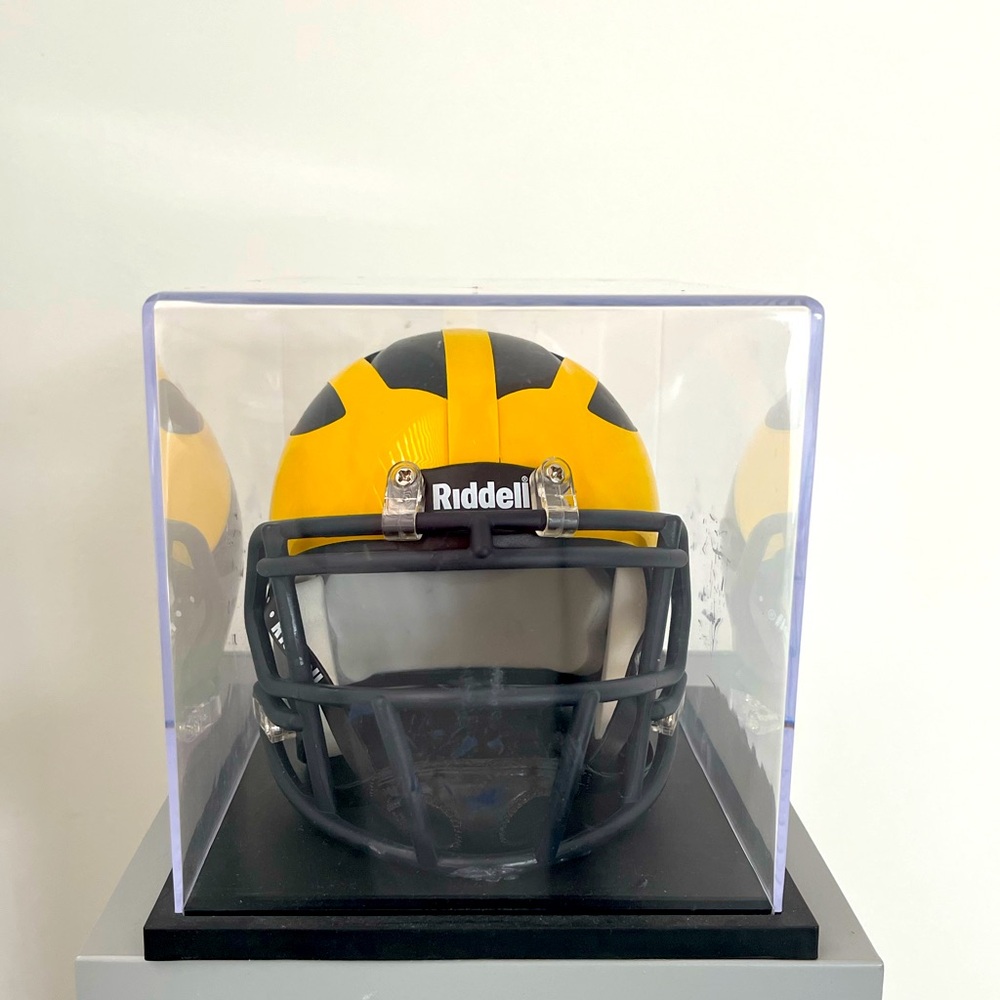 Riddell Michigan Wolverines Speed Mini Helmet.